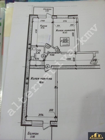 
   Продам 2-комнатную, 60.4 м², Набережная ул

. Фото 3.