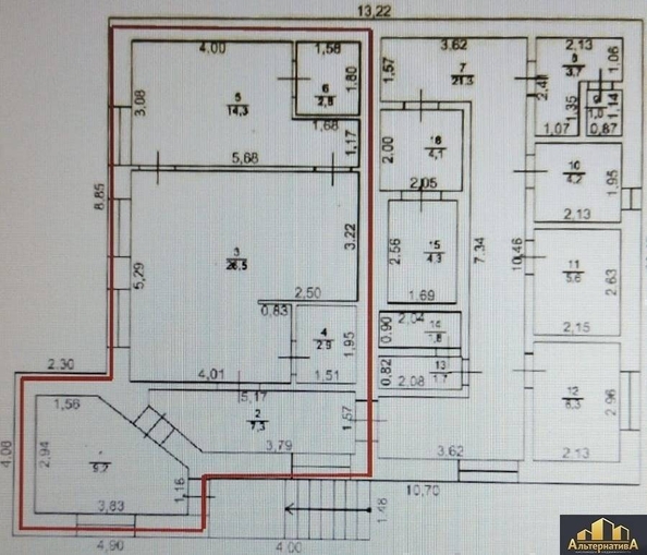
  Продается универсальное помещение, 135 м², Крупской ул
. Фото 6.