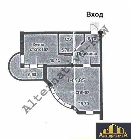 
  Продается 1-комн. квартира 65.8 м². Фото 4.