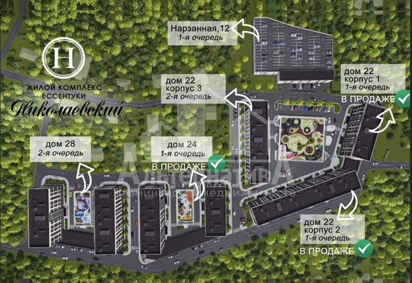 
  Продается 1-комн. квартира, 37.1 м², Благодатная ул
. Фото 3.