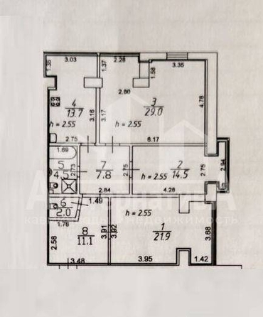 
  Продается 3-комн. квартира, 104.5 м², Островского ул
. Фото 18.