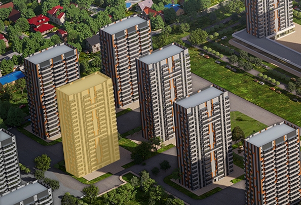 
   Продам 2-комнатную, 54 м², Западные Аллеи, литера 6.2

. Фото 3.