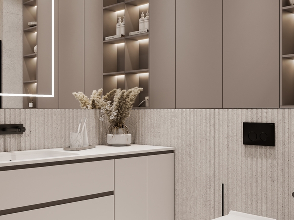 
  Продается 2-комн. квартира 54.7 м², в ЖК Панорама на Театральном, литера 1. Фото 18.