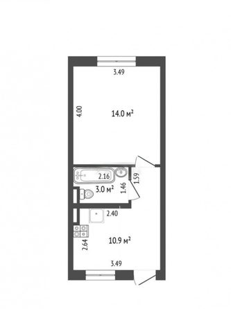 
  Продается 1-комн. квартира 28 м². Фото 7.