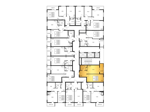 
  Продается 1-комн. квартира 46.03 м², в ЖК Звезда Столицы 2. Фото 2.