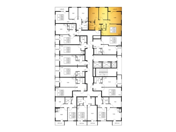 
  Продается 3-комн. квартира 76.75 м², в ЖК Звезда Столицы 2. Фото 2.
