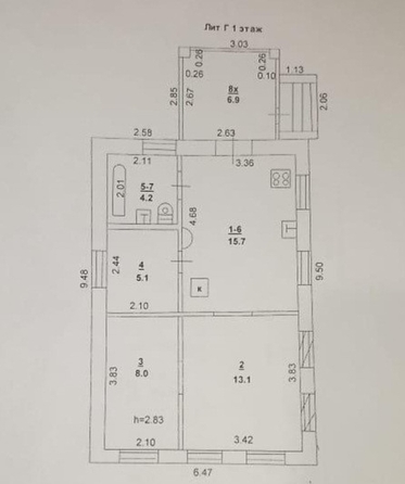
  Продается дом 54 м². Фото 22.
