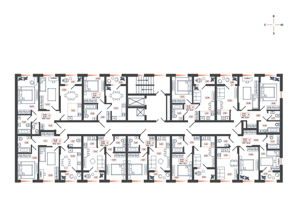 
  Продается 1-комн. квартира 37.2 м², в ЖК Темп, дом 1. Фото 21.
