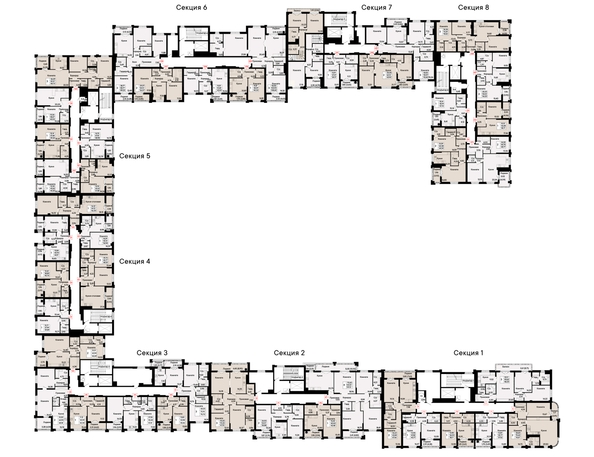 
  Продается 1-комн. квартира 43.5 м², в  Курортный квартал Ривьера, II оч. Фото 1.