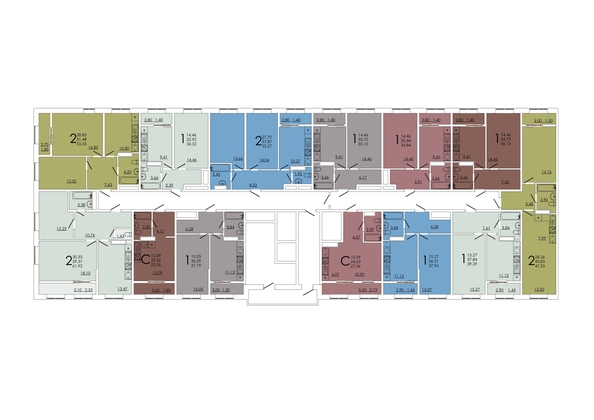 
  Продается 1-комн. квартира 37.79 м², в ЖК Фрейм, 11А. Фото 3.