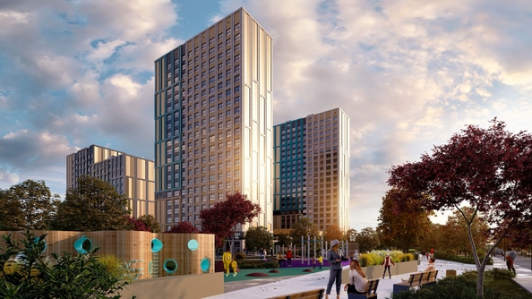 
  Продается 2-комн. квартира 62.3 м², в ЖК Движение 61 , лит 69/2. Фото 1.