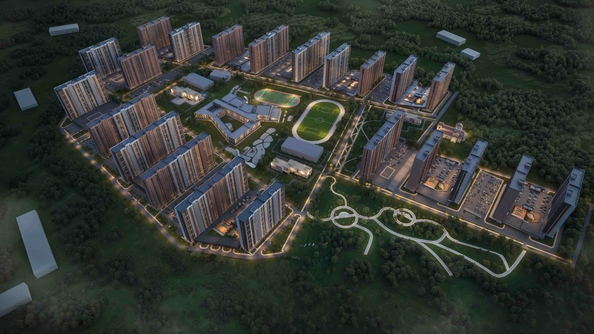 
  Продается 3-комн. квартира 64.54 м², в ЖК Октябрь Парк, 1.2. Фото 2.