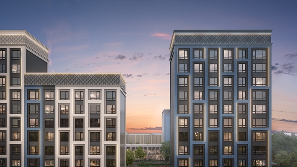 
  Продается 1-комн. квартира 33.3 м², в ЖК Сияние, литер 24/1. Фото 2.