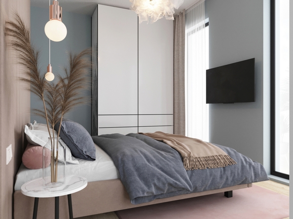 
  Продается 2-комн. квартира 54 м², в ЖК Панорама на Театральном, литера 1. Фото 2.