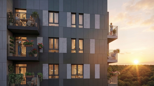 
  Продается 2-комн. квартира 52.15 м², в ЖК Соседи, Этап 3 корпус 3. Фото 17.