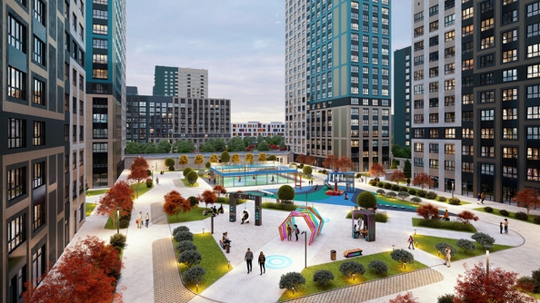 
  Продается 1-комн. квартира 42.5 м², в ЖК Движение 61 , лит 69/1. Фото 4.