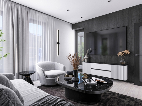 
  Продается 1-комн. квартира 40.7 м², в ЖК Западные Аллеи, литера 5.1. Фото 5.