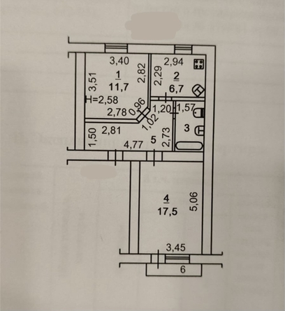 
  Продается 2-комн. квартира 50 м². Фото 10.
