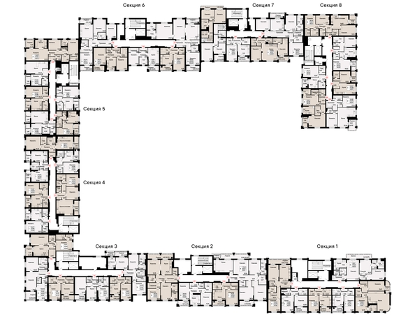 
  Продается 1-комн. квартира 43.77 м², в  Курортный квартал Ривьера, II оч. Фото 1.