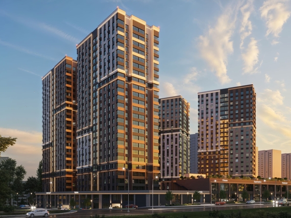 
  Продается 1-комн. квартира 41.21 м², в ЖК Звезда Столицы 2. Фото 3.