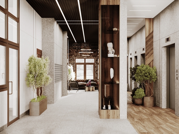 
  Продается 2-комн. квартира 53.9 м², в ЖК Панорама на Театральном, литера 1. Фото 7.
