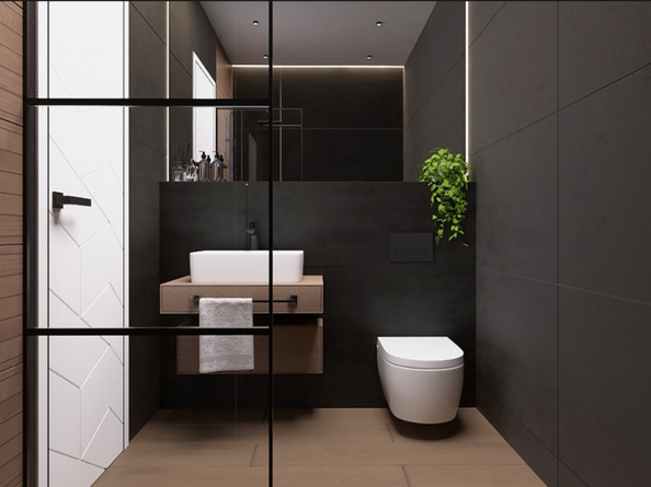 
  Продается 1-комн. квартира 40 м², в ЖК Панорама на Театральном, литера 1. Фото 7.