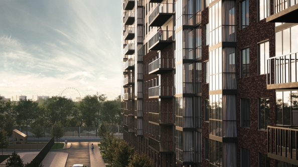
  Продается 1-комн. квартира 40 м², в ЖК Панорама на Театральном, литера 1. Фото 20.