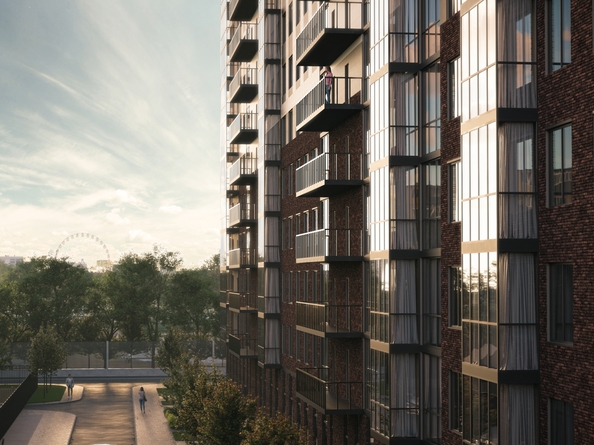 
  Продается 1-комн. квартира 39.1 м², в ЖК Панорама на Театральном, литера 1. Фото 3.