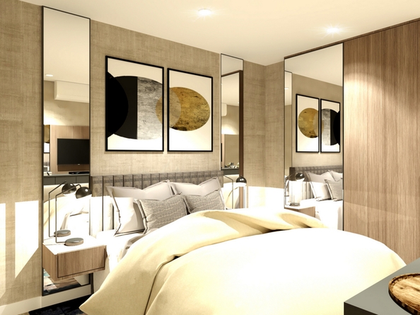 
  Продается 1-комн. квартира 38.1 м², в ЖК Панорама на Театральном, литера 1. Фото 4.