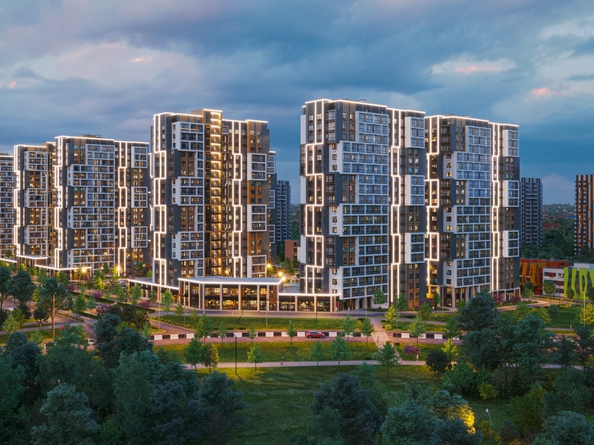 
  Продается 2-комн. квартира 62.25 м², в ЖК ПРИТЯЖЕНИЕ, литер 3. Фото 2.
