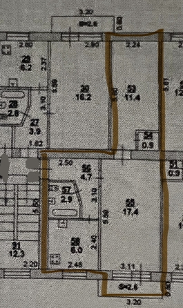 
  Продается 2-комн. квартира 44.1 м². Фото 8.