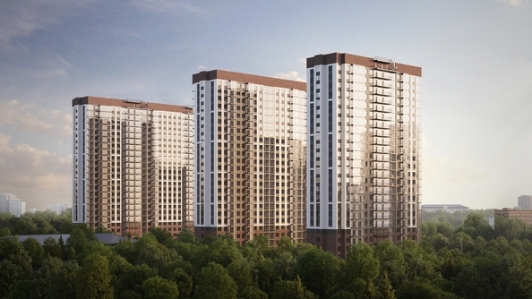 
   Продам 2-комнатную, 54.4 м², Панорама на Театральном, литера 1

. Фото 3.