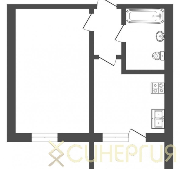 
   Продам 1-комнатную, 38 м², Скачкова ул, 54

. Фото 7.