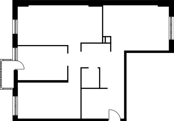 
   Продам 3-комнатную, 75.9 м², Нансена ул, 109/2

. Фото 1.