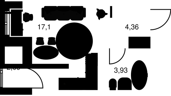 
   Продам студию, 27.46 м², Культура, дом 2

. Фото 1.