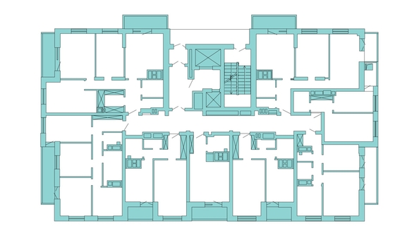 
   Продам 2-комнатную, 44.4 м², Красный

. Фото 15.