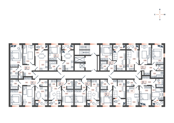 
   Продам 2-комнатную, 38.67 м², Темп, дом 1

. Фото 16.