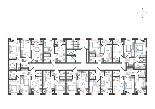 
   Продам 2-комнатную, 38.09 м², Темп, дом 1

. Фото 16.