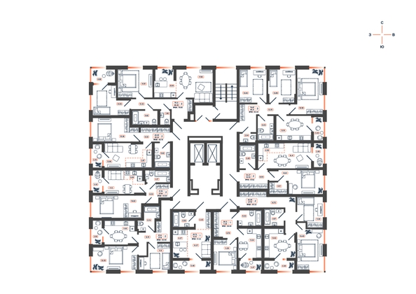 
   Продам 1-комнатную, 39.39 м², Темп, дом 2

. Фото 16.