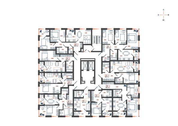 
   Продам 2-комнатную, 44.88 м², Темп, дом 2

. Фото 16.