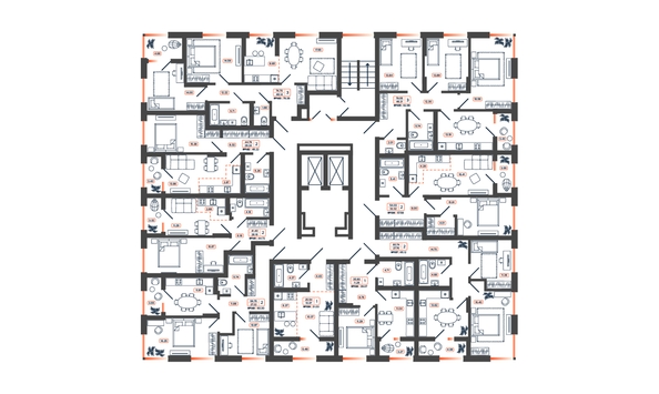 
   Продам 2-комнатную, 44.72 м², Темп, дом 2

. Фото 16.