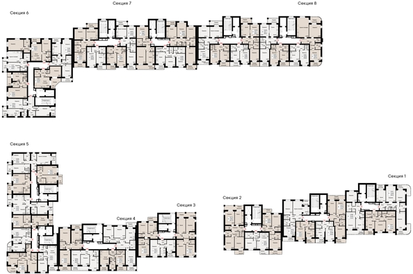 
   Продам 1-комнатную, 35.5 м², Курортный квартал Ривьера, дом 1

. Фото 1.