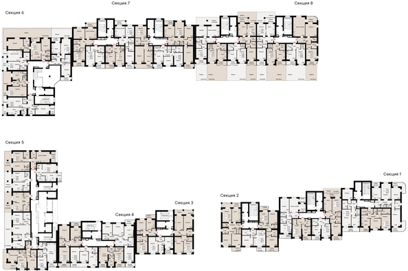 
   Продам 3-комнатную, 80.72 м², Курортный квартал Ривьера, дом 1

. Фото 1.