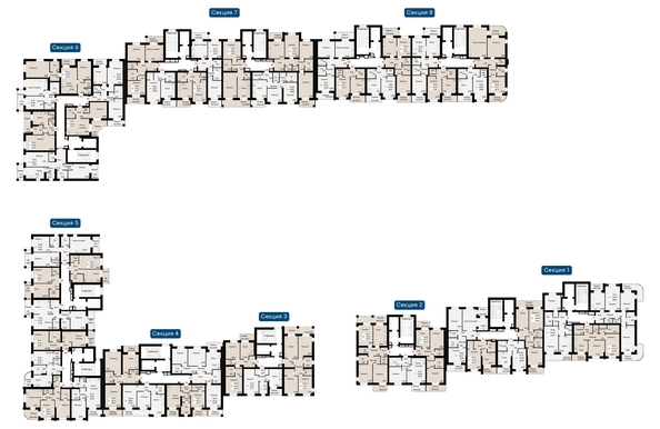 
  Продается 3-комн. квартира, 80.72 м², ЖК Курортный квартал Ривьера, дом 1
. Фото 1.