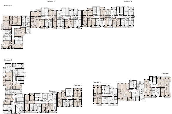 
   Продам 3-комнатную, 104.01 м², Курортный квартал Ривьера, дом 1

. Фото 1.