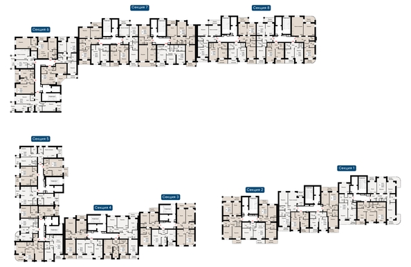 
  Продается 2-комн. квартира, 63.2 м², ЖК Курортный квартал Ривьера, дом 1
. Фото 1.