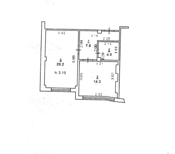 
   Продам 1-комнатную, 46.3 м², Сызранская ул, 2

. Фото 11.