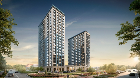 
   Продам 2-комнатную, 52.7 м², Сияние, литер 23/1

. Фото 1.