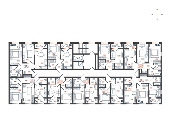 
   Продам 2-комнатную, 37.94 м², Темп, дом 1

. Фото 16.