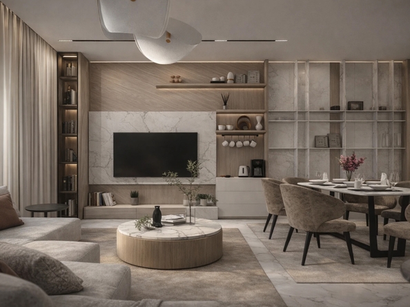 
  Продается 1-комн. квартира 33.4 м², в ЖК Панорама на Театральном, литера 1. Фото 7.